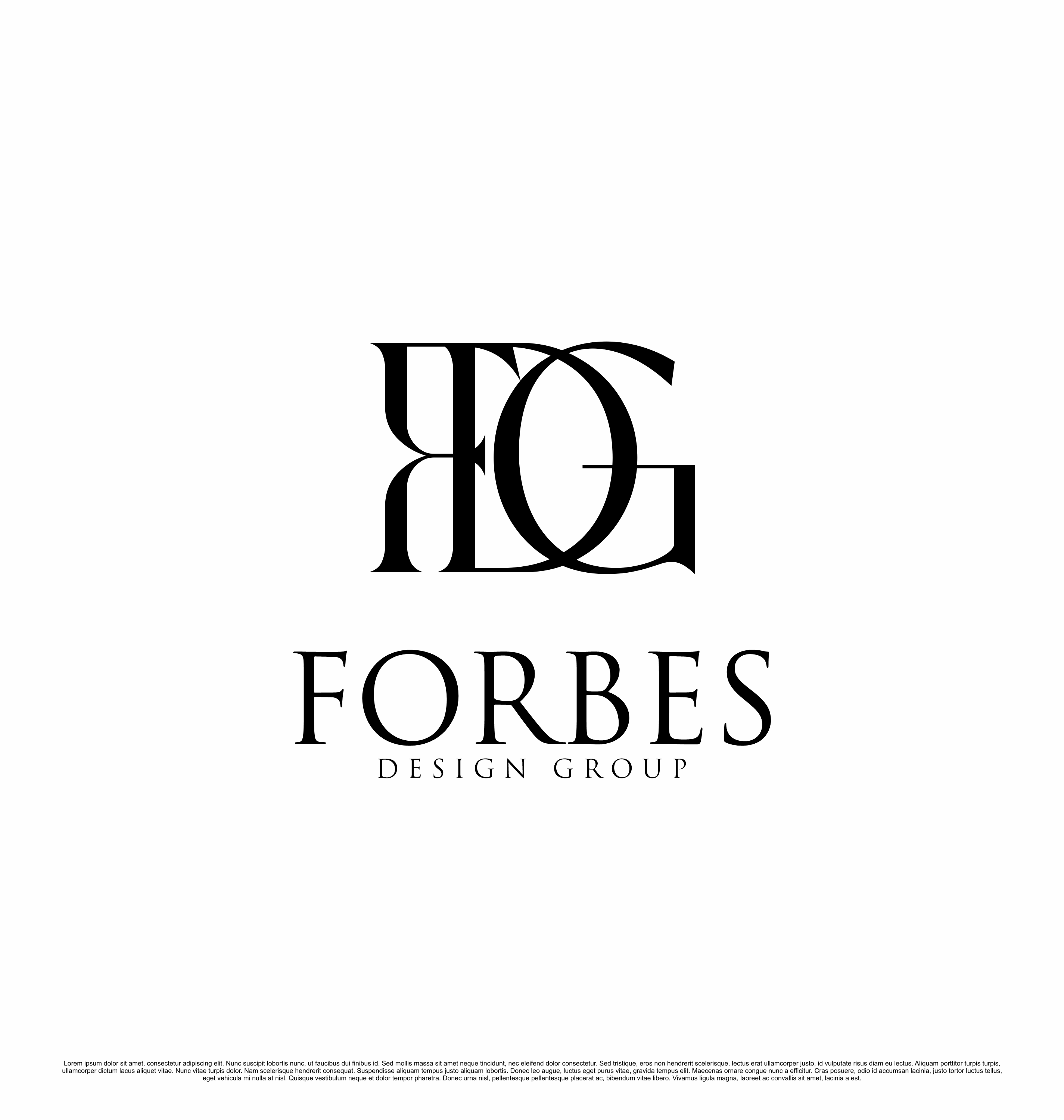Diseño de Logo por kebusibud para FORBES DESIGN GROUP | Diseño #37022372