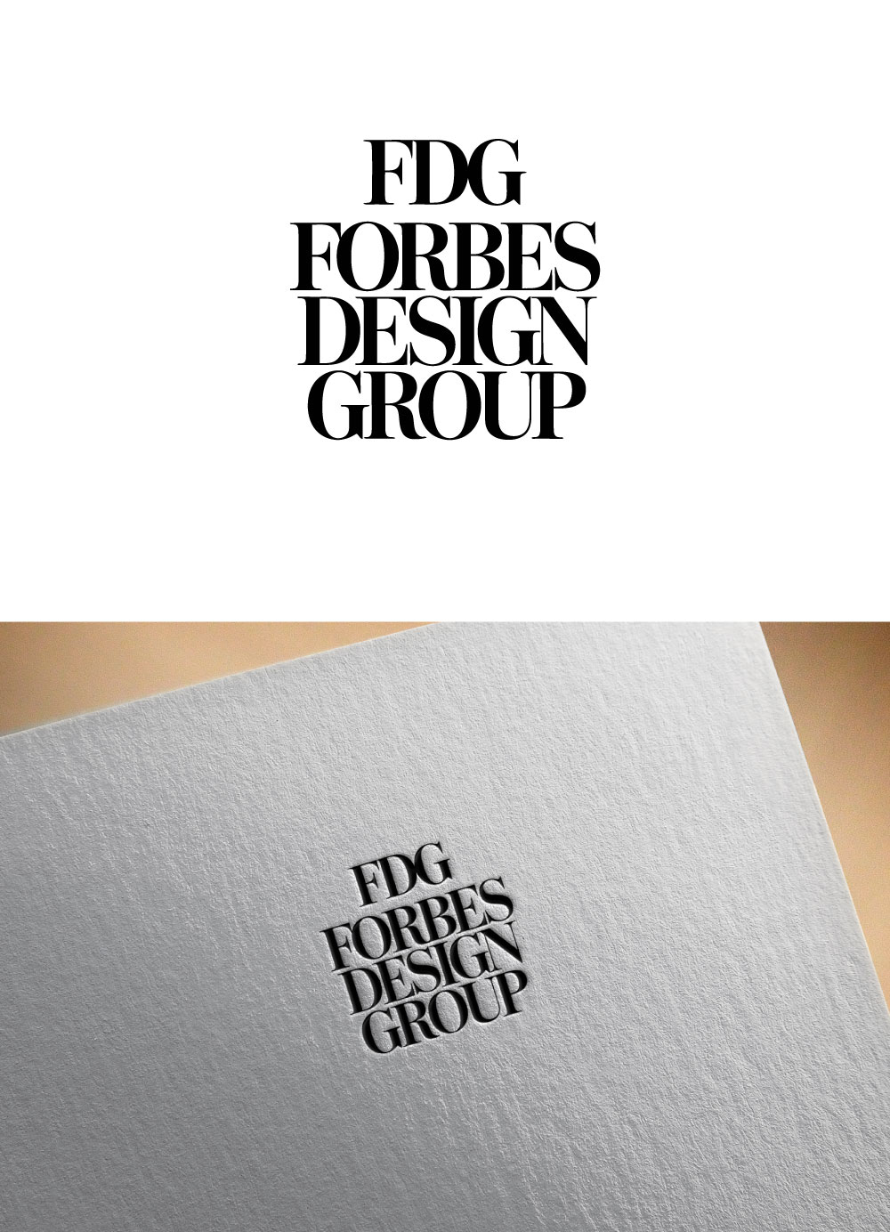 Diseño de Logo por Jonshonkal para FORBES DESIGN GROUP | Diseño #37018675