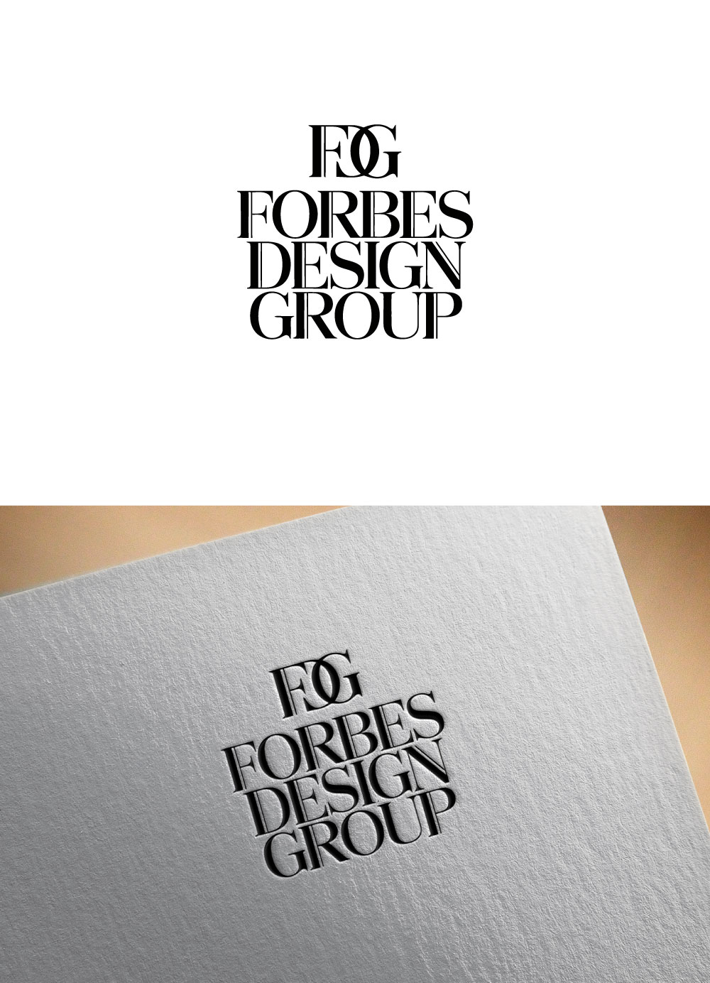 Diseño de Logo por Jonshonkal para FORBES DESIGN GROUP | Diseño #37018676