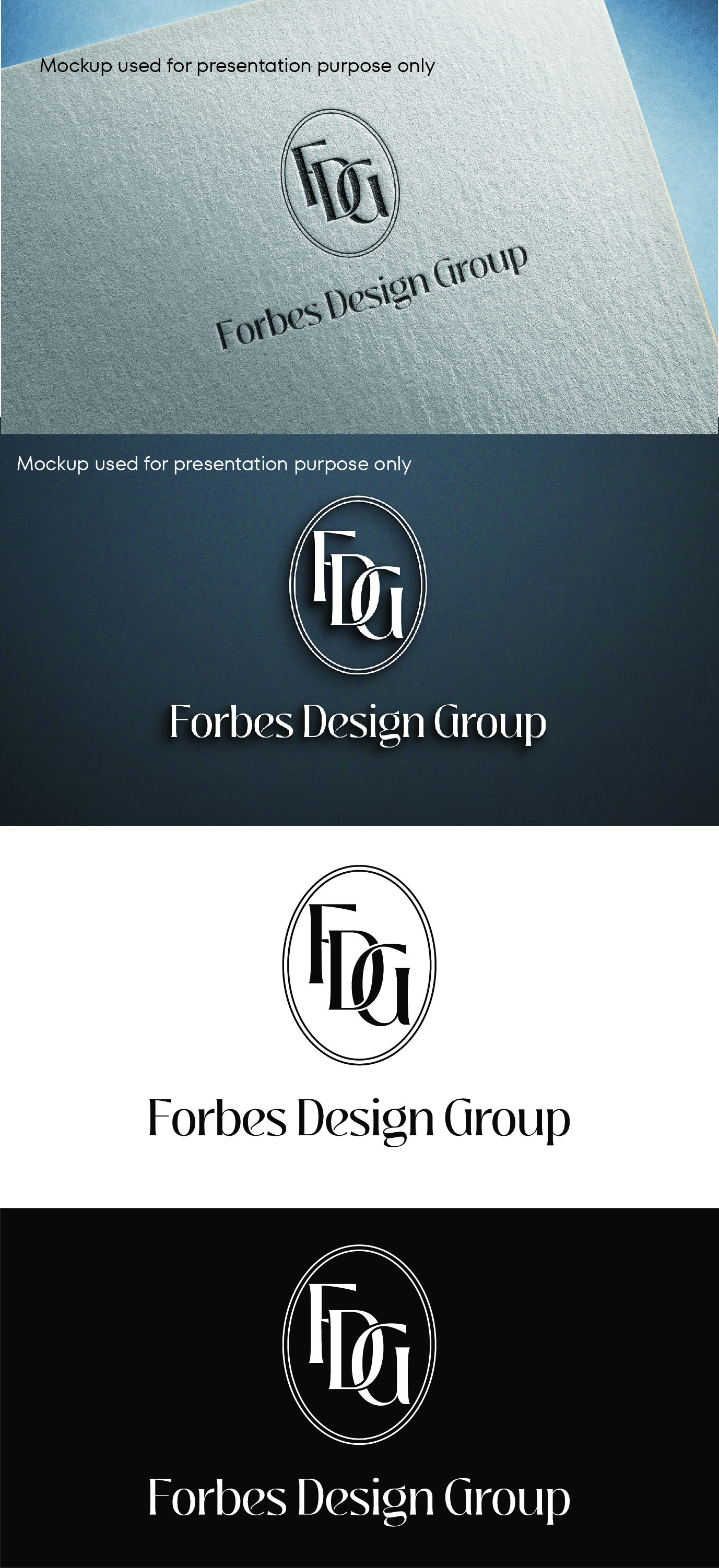 Diseño de Logo por Faisal Graphics para FORBES DESIGN GROUP | Diseño #37036710