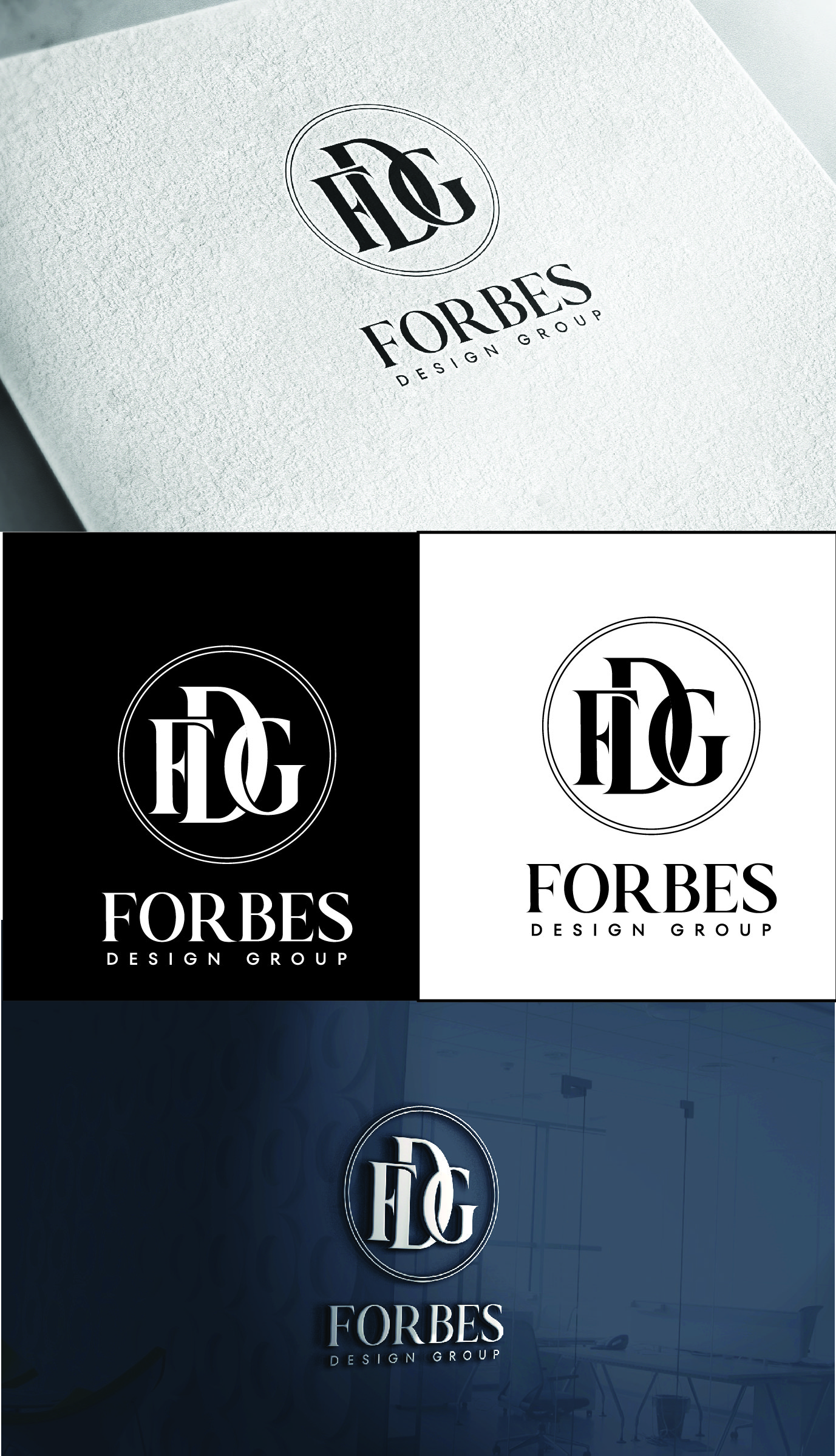 Diseño de Logo por Faisal Graphics para FORBES DESIGN GROUP | Diseño #37036841