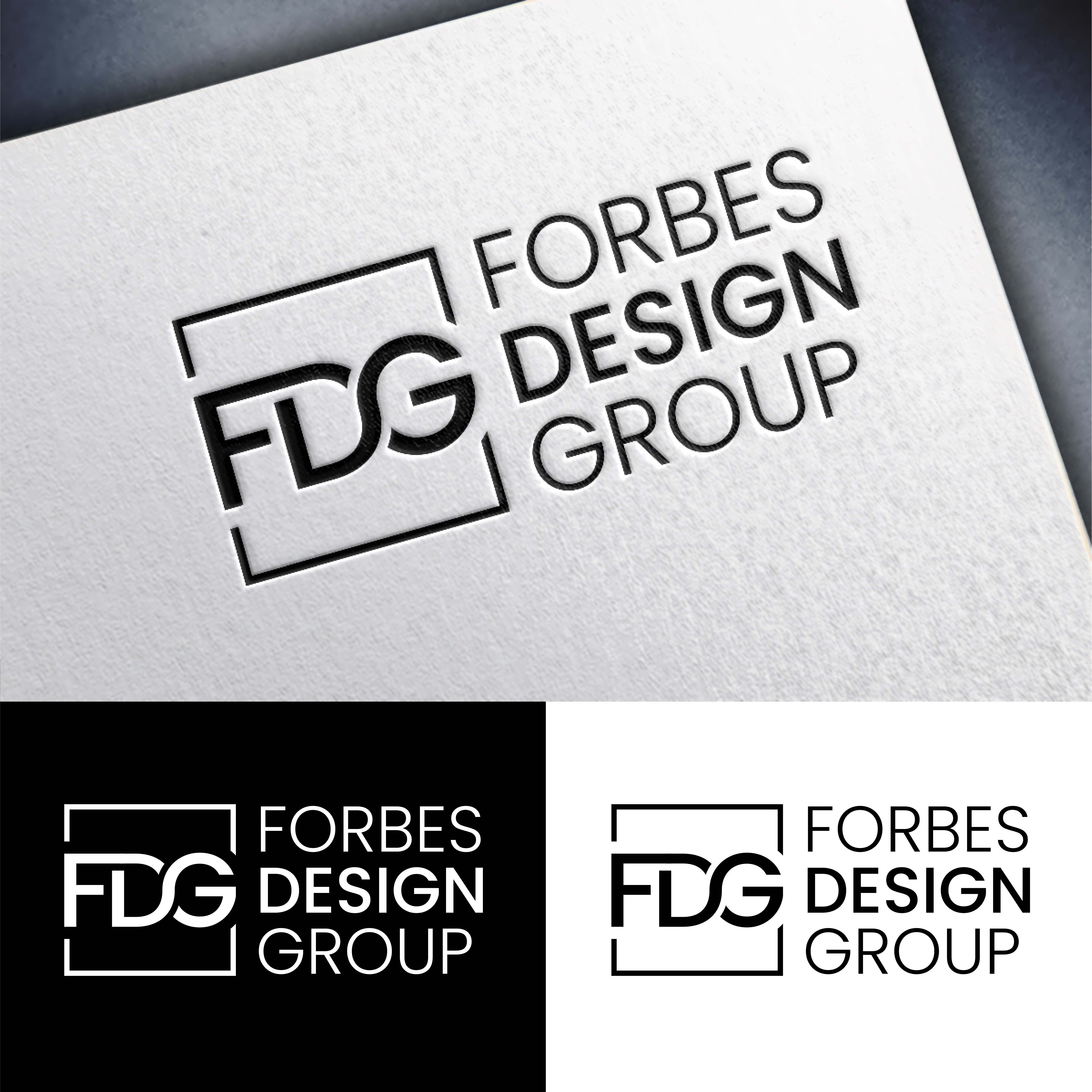 Diseño de Logo por John Mark Arts para FORBES DESIGN GROUP | Diseño #37015878