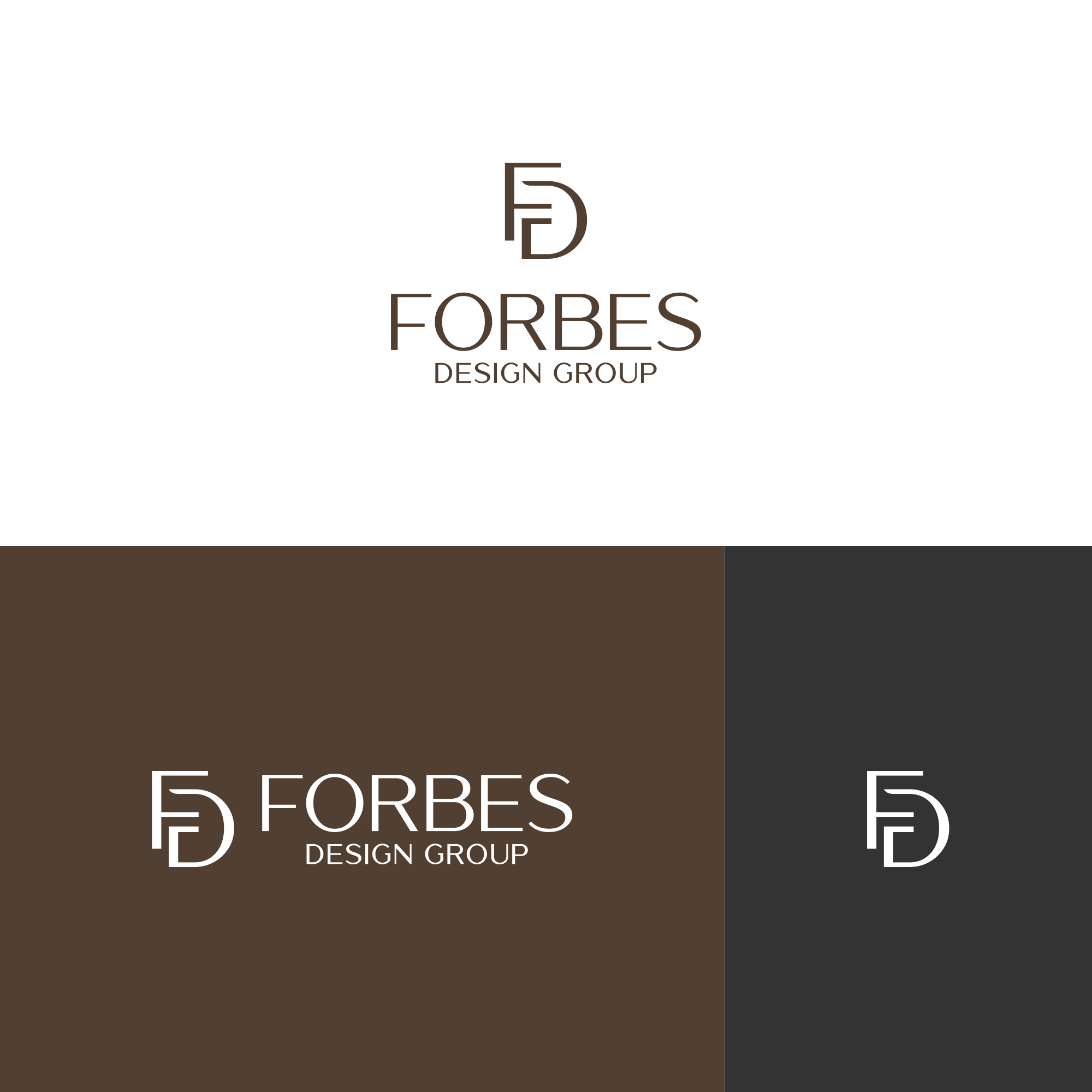 Diseño de Logo por ni9 para FORBES DESIGN GROUP | Diseño #37040090
