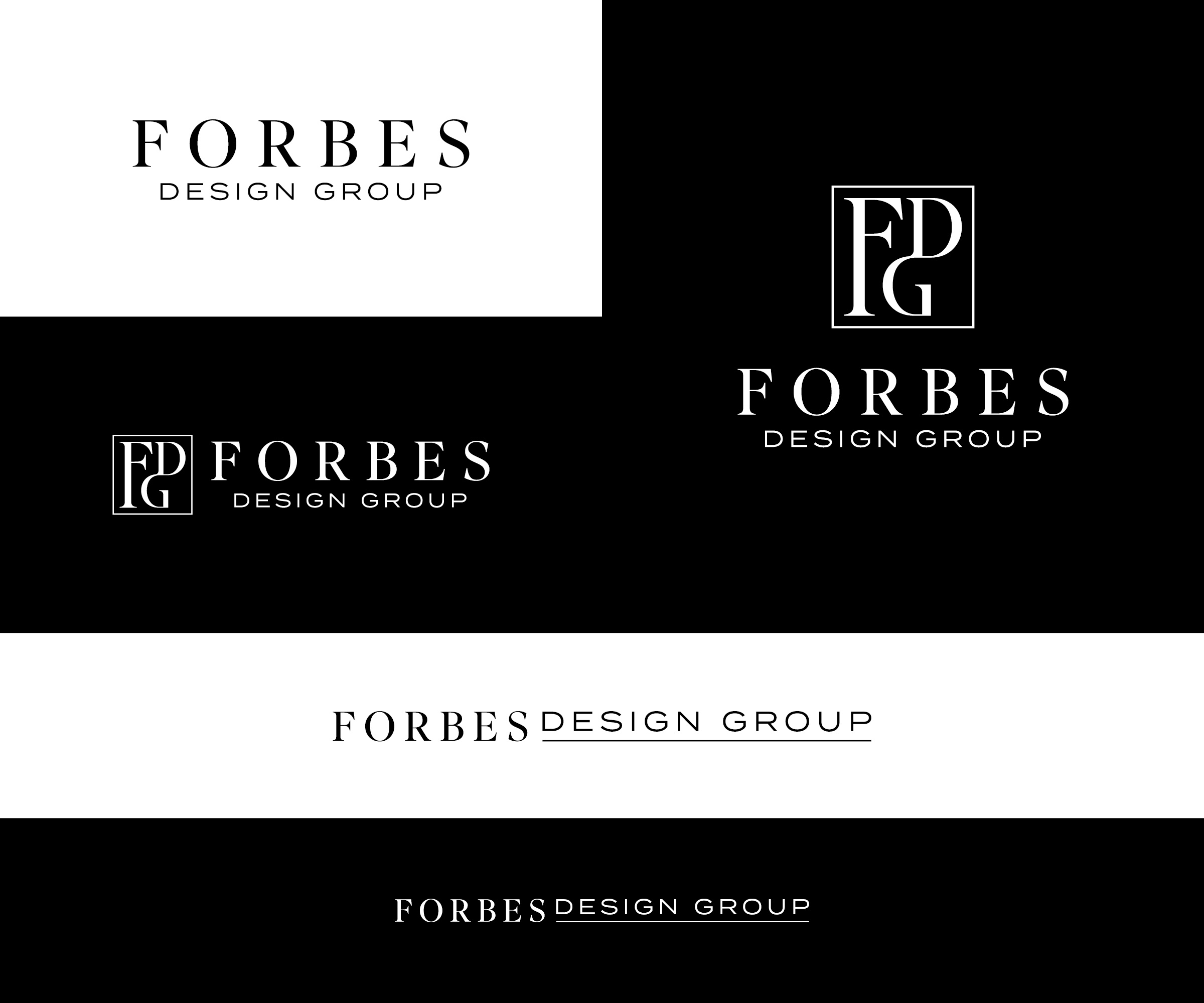 Diseño de Logo por DesignShaper para FORBES DESIGN GROUP | Diseño #37015882