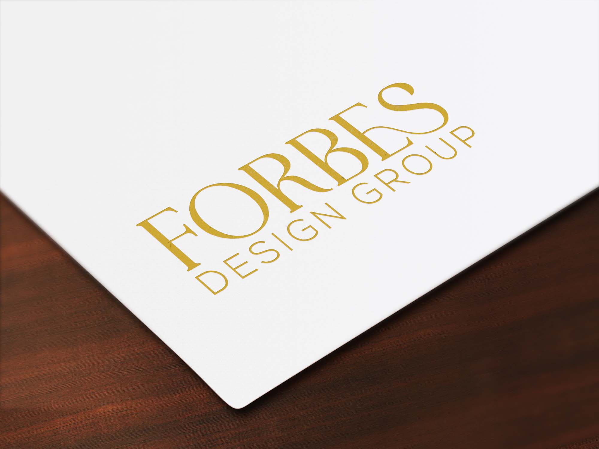 Diseño de Logo por RobloxPro para FORBES DESIGN GROUP | Diseño #37018717
