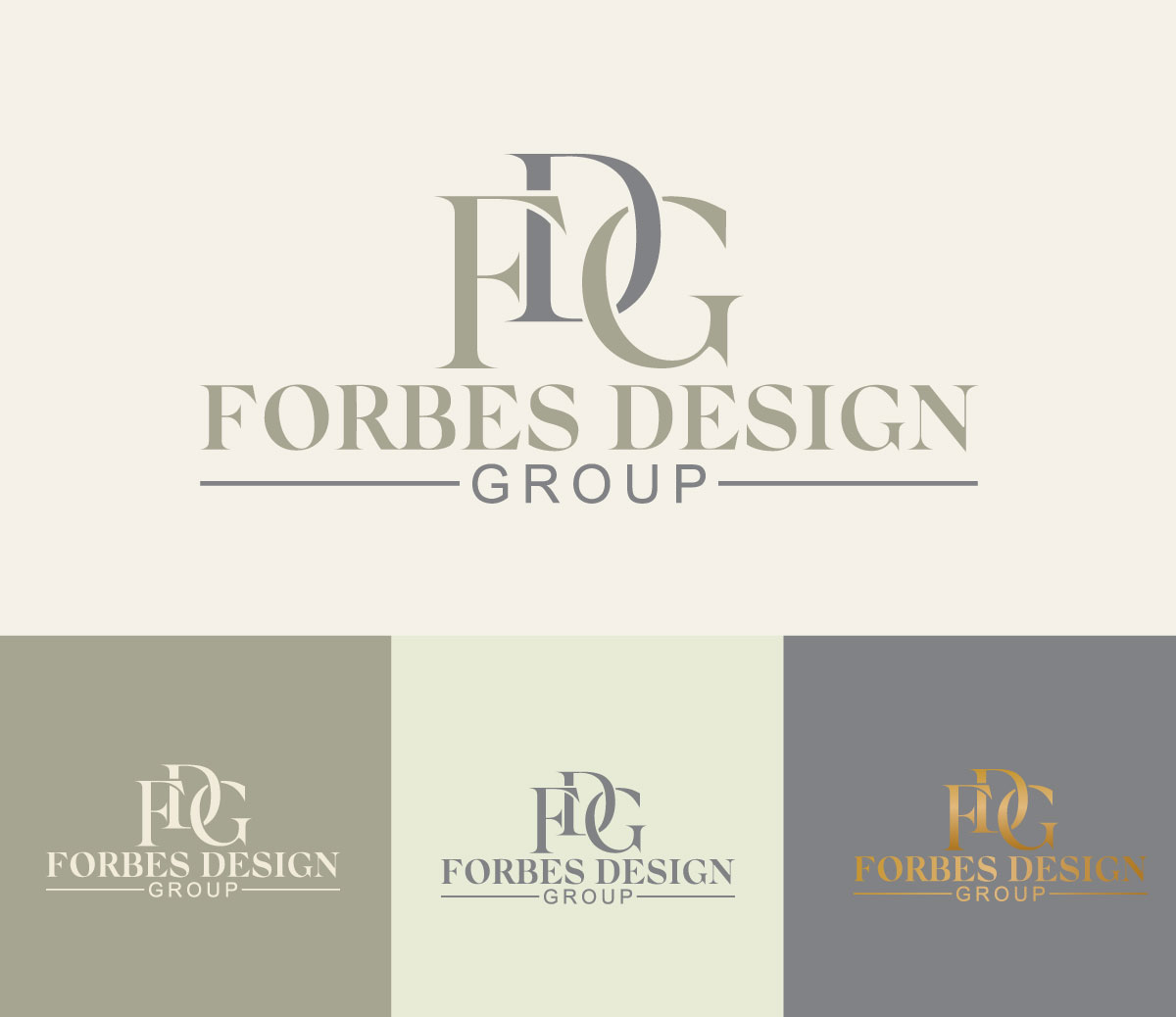 Diseño de Logo por bDesignerArt para FORBES DESIGN GROUP | Diseño #37020355