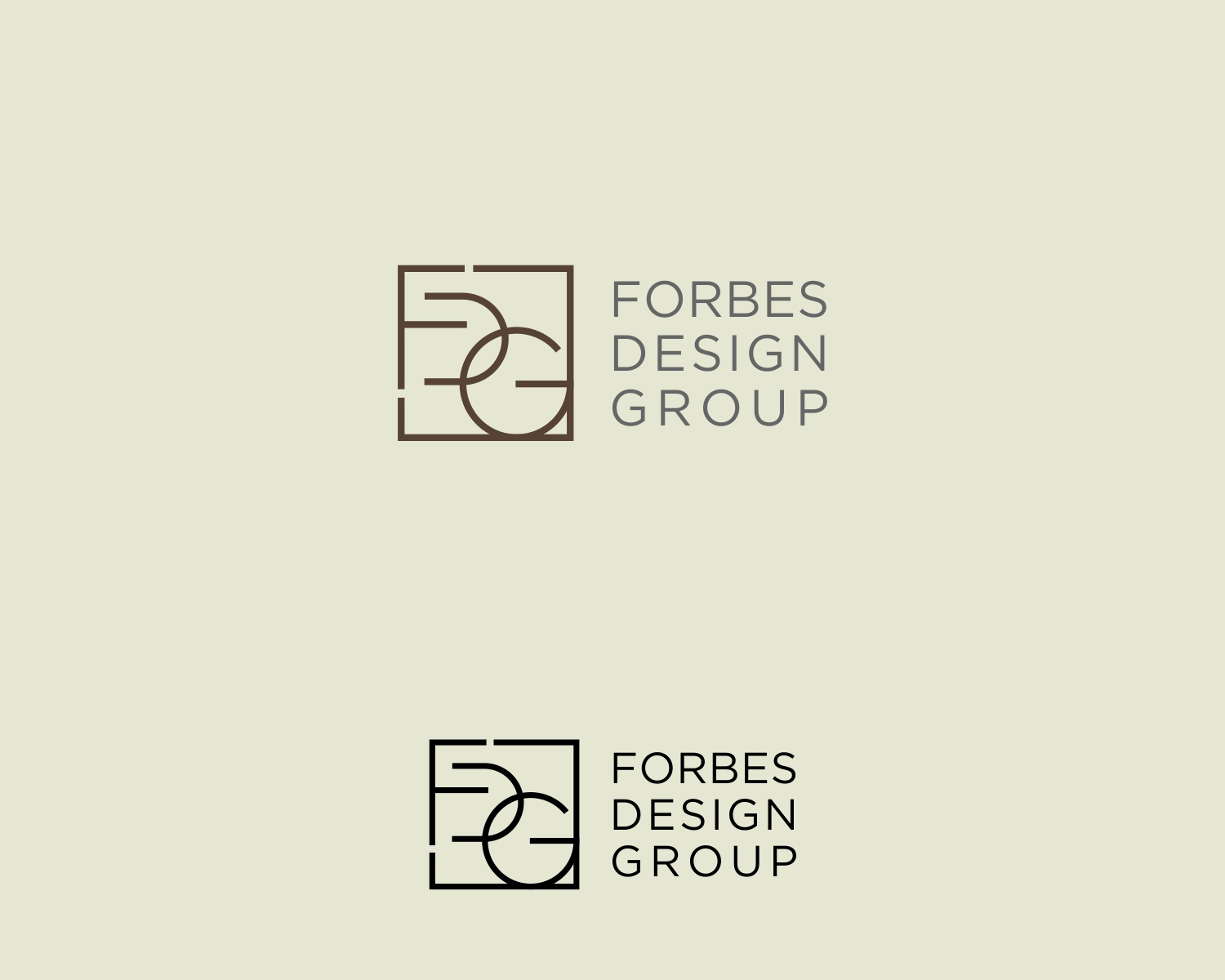 Diseño de Logo por JesPixel para FORBES DESIGN GROUP | Diseño #37028936