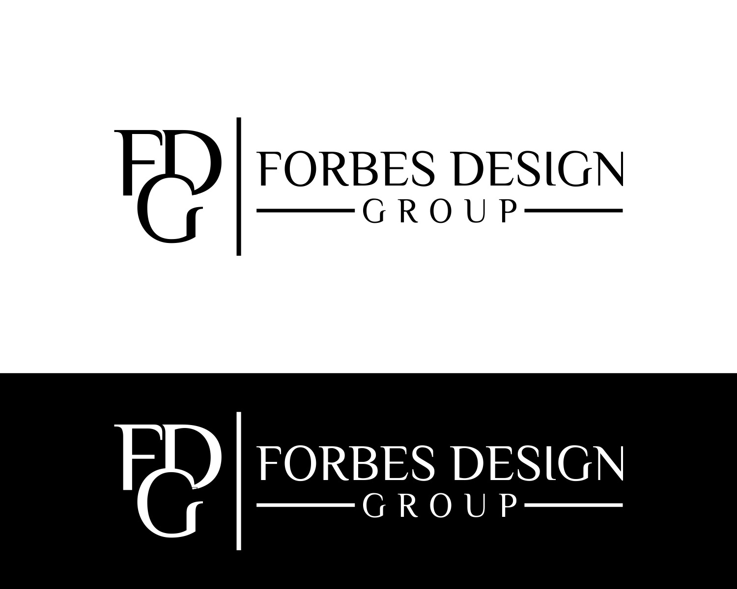 Diseño de Logo por JesPixel para FORBES DESIGN GROUP | Diseño #37029009