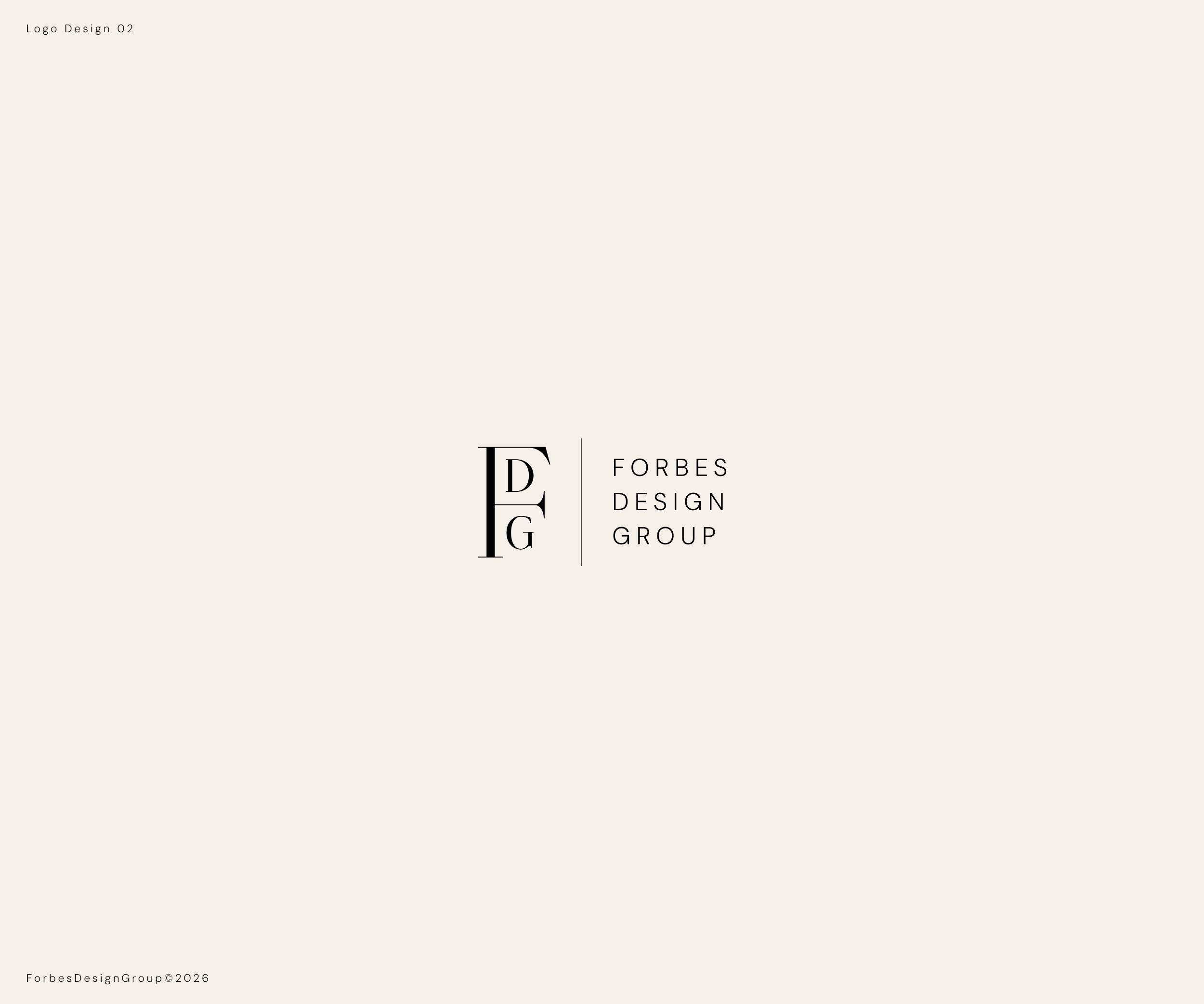 Diseño de Logo por GBDESIGN para FORBES DESIGN GROUP | Diseño #37019588
