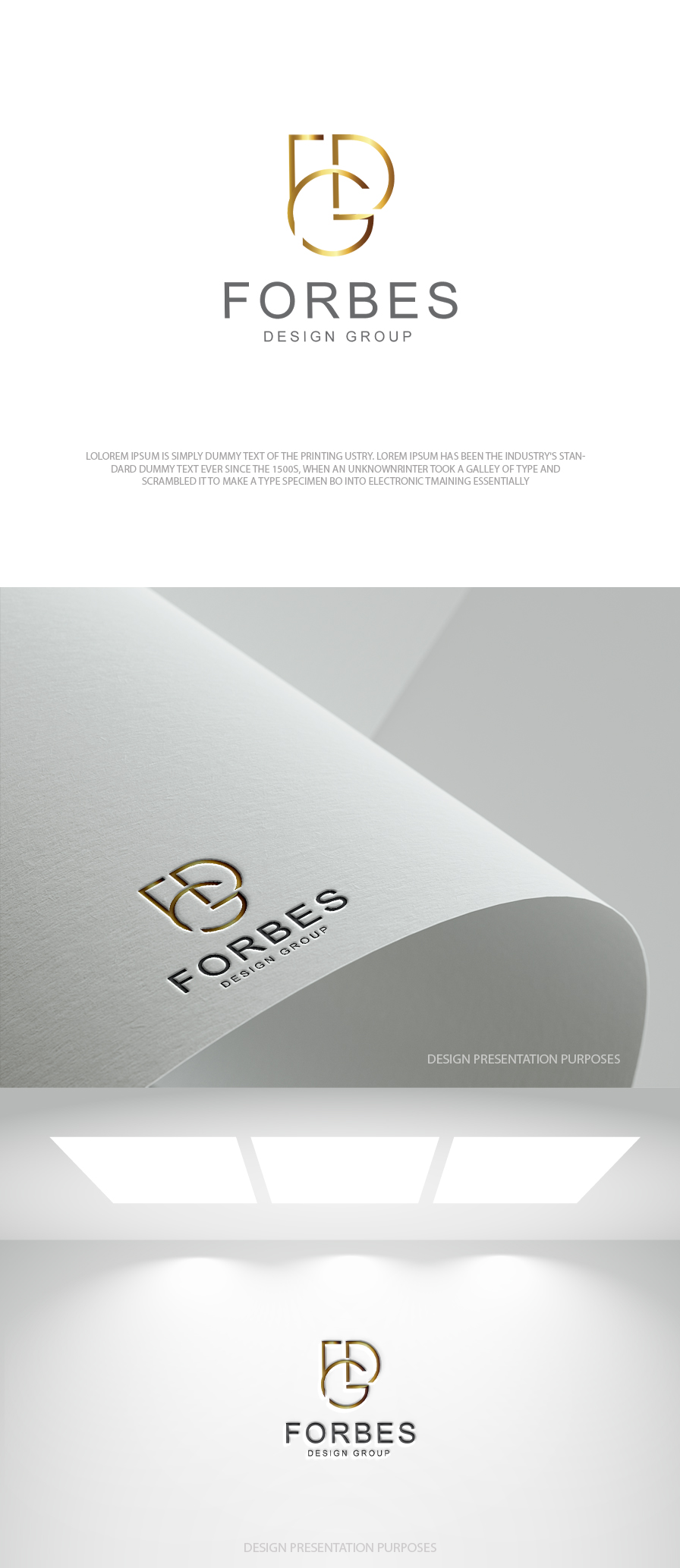 Diseño de Logo por zebronicgraphic para FORBES DESIGN GROUP | Diseño #37018950