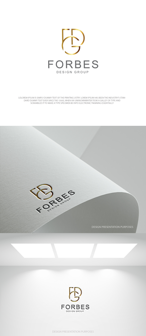 Logo Design by zebronicgraphic for FORBES DESIGN GROUP | Design: #37018950