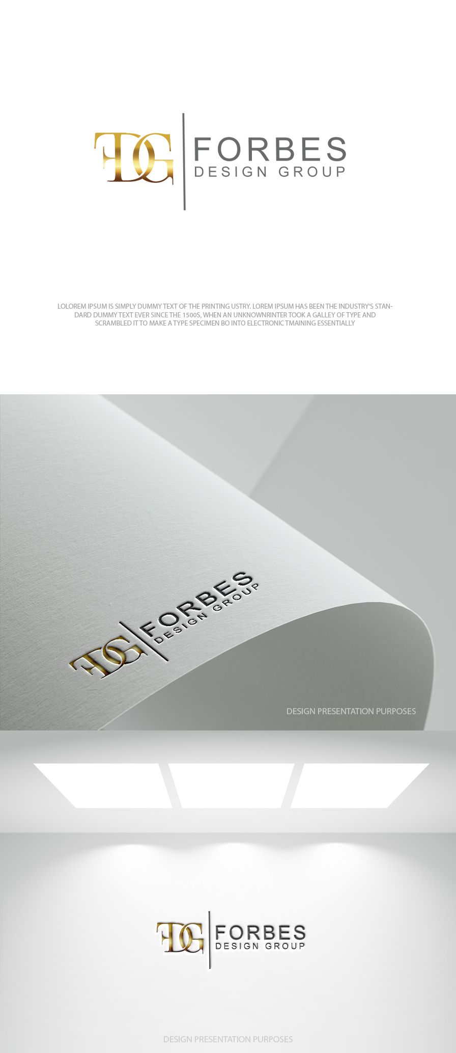Diseño de Logo por zebronicgraphic para FORBES DESIGN GROUP | Diseño #37018951