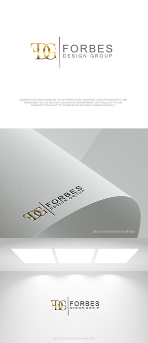 Logo Design by zebronicgraphic for FORBES DESIGN GROUP | Design: #37018951