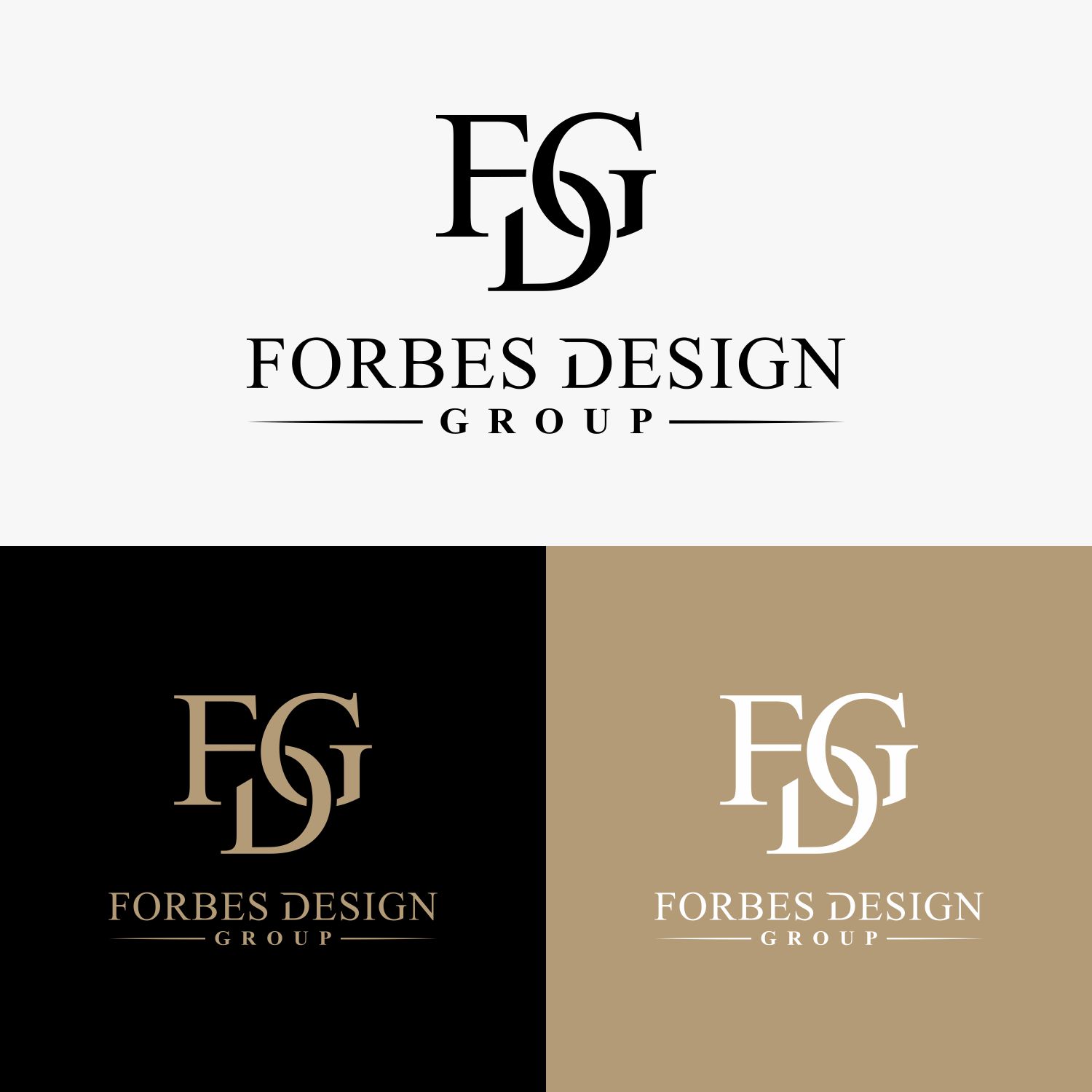 Diseño de Logo por Ahsacom_Design para FORBES DESIGN GROUP | Diseño #37021440