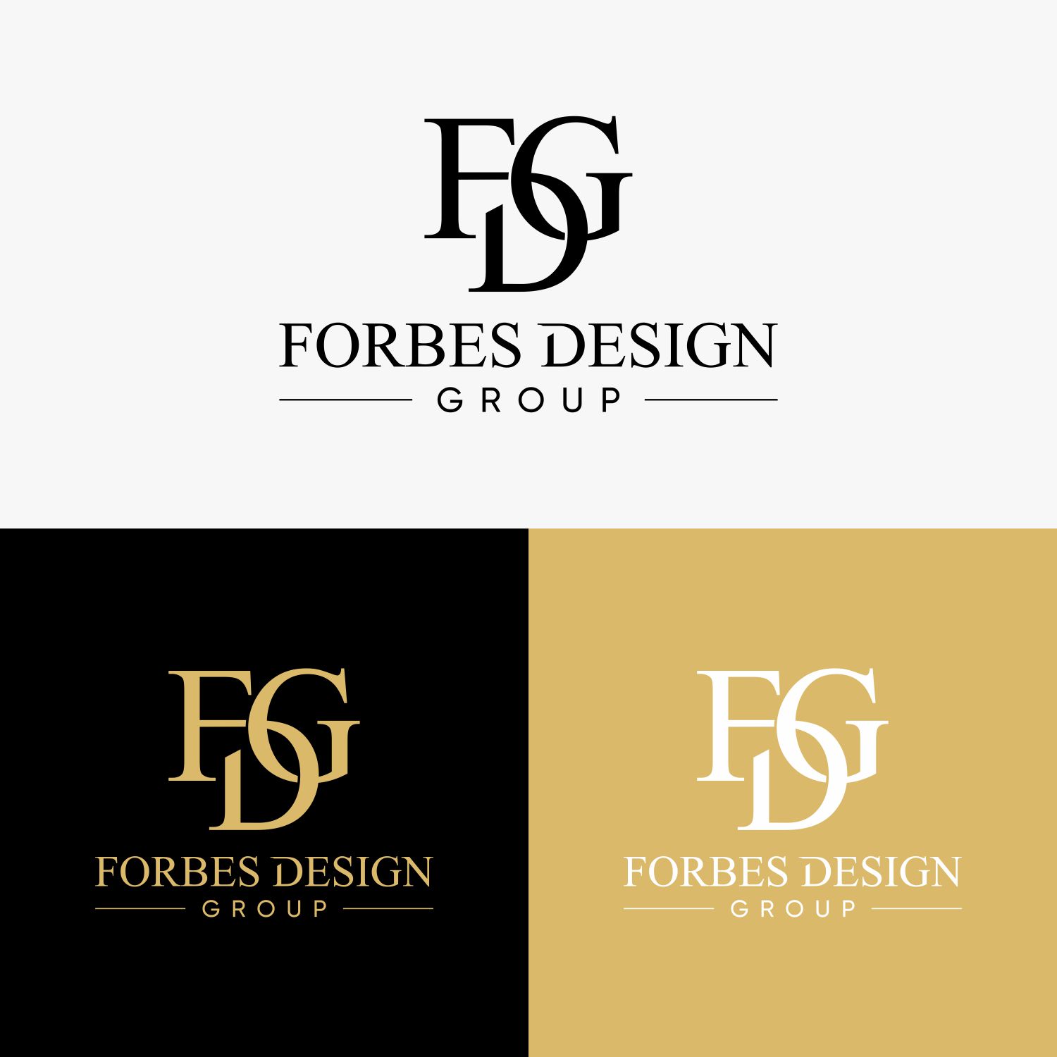 Diseño de Logo por Ahsacom_Design para FORBES DESIGN GROUP | Diseño #37021441