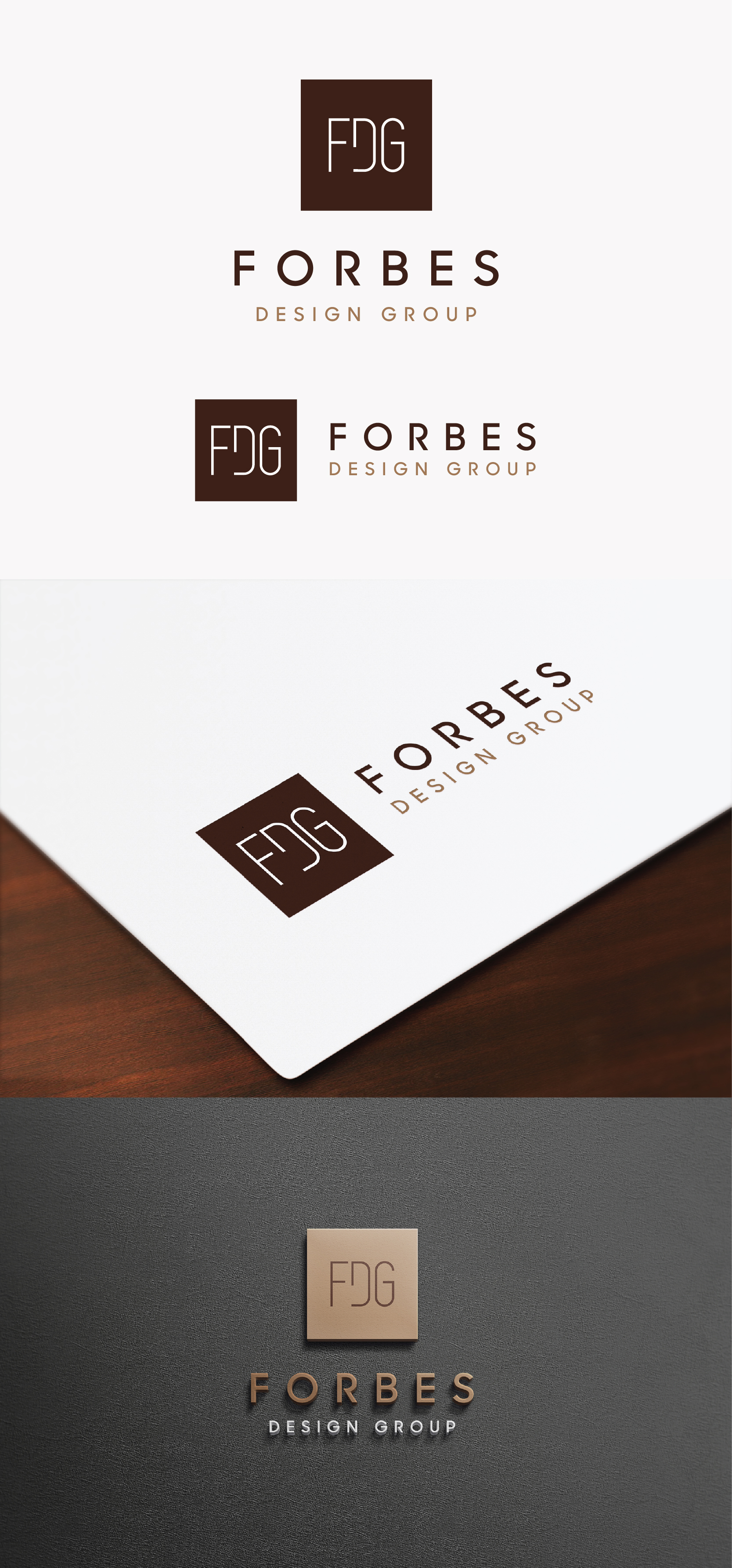 Diseño de Logo por IMilenovic para FORBES DESIGN GROUP | Diseño #37016409