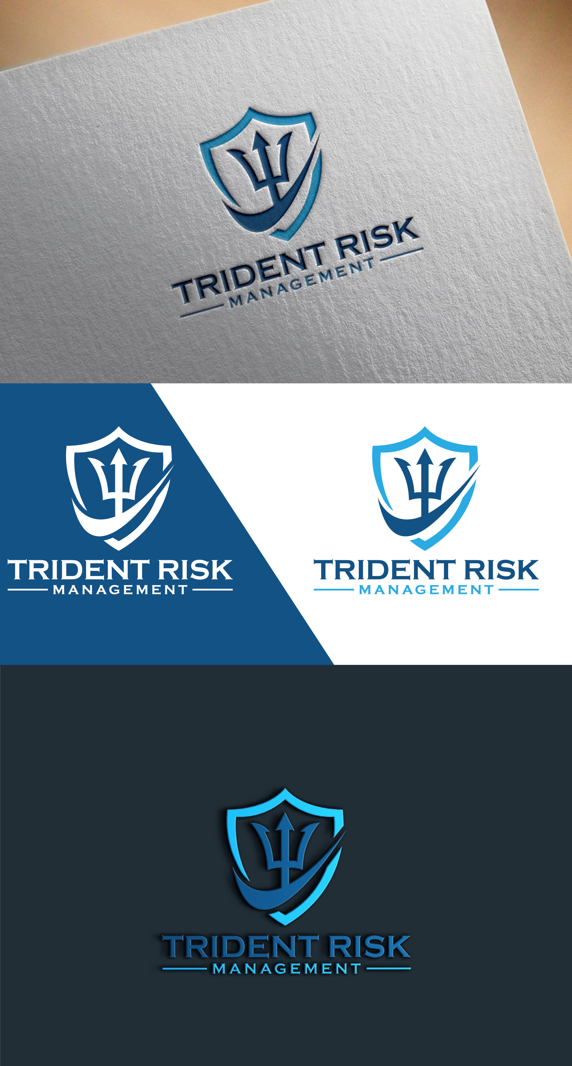 Logo-Design von amran mollaa für Trident Risk Management | Design #37020086