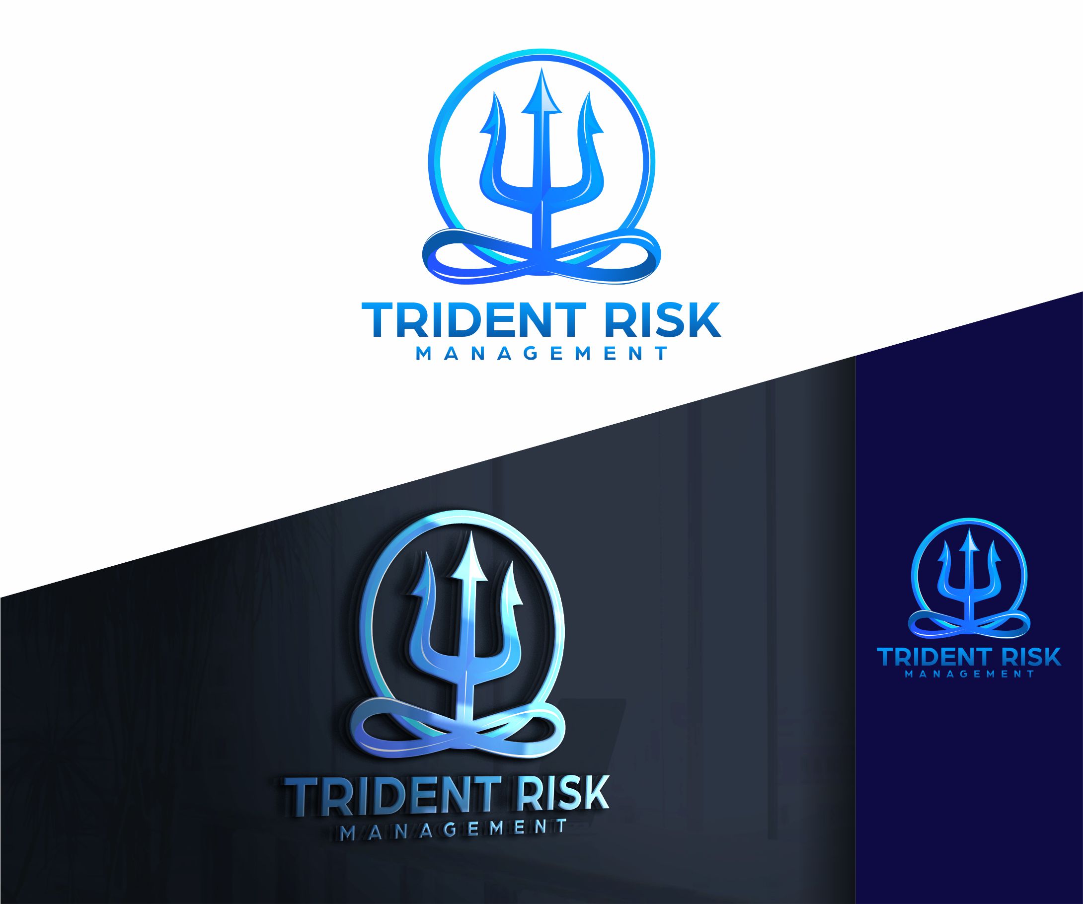 Logo-Design von alkaline für Trident Risk Management | Design #37021615