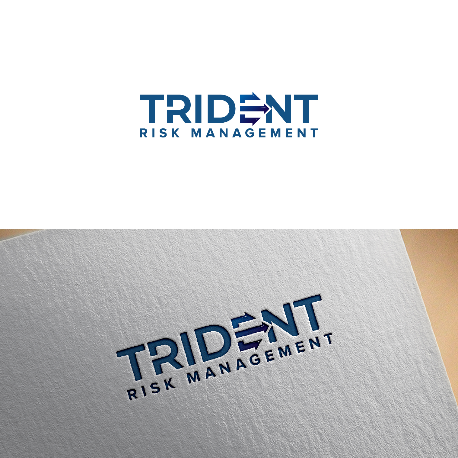 Logo-Design von 4tech services für Trident Risk Management | Design #37024022