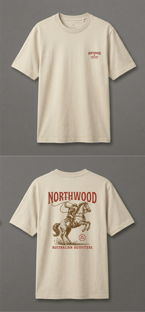 Apparel Design by design.picnic for Northwood Australia  | Design: #37205275