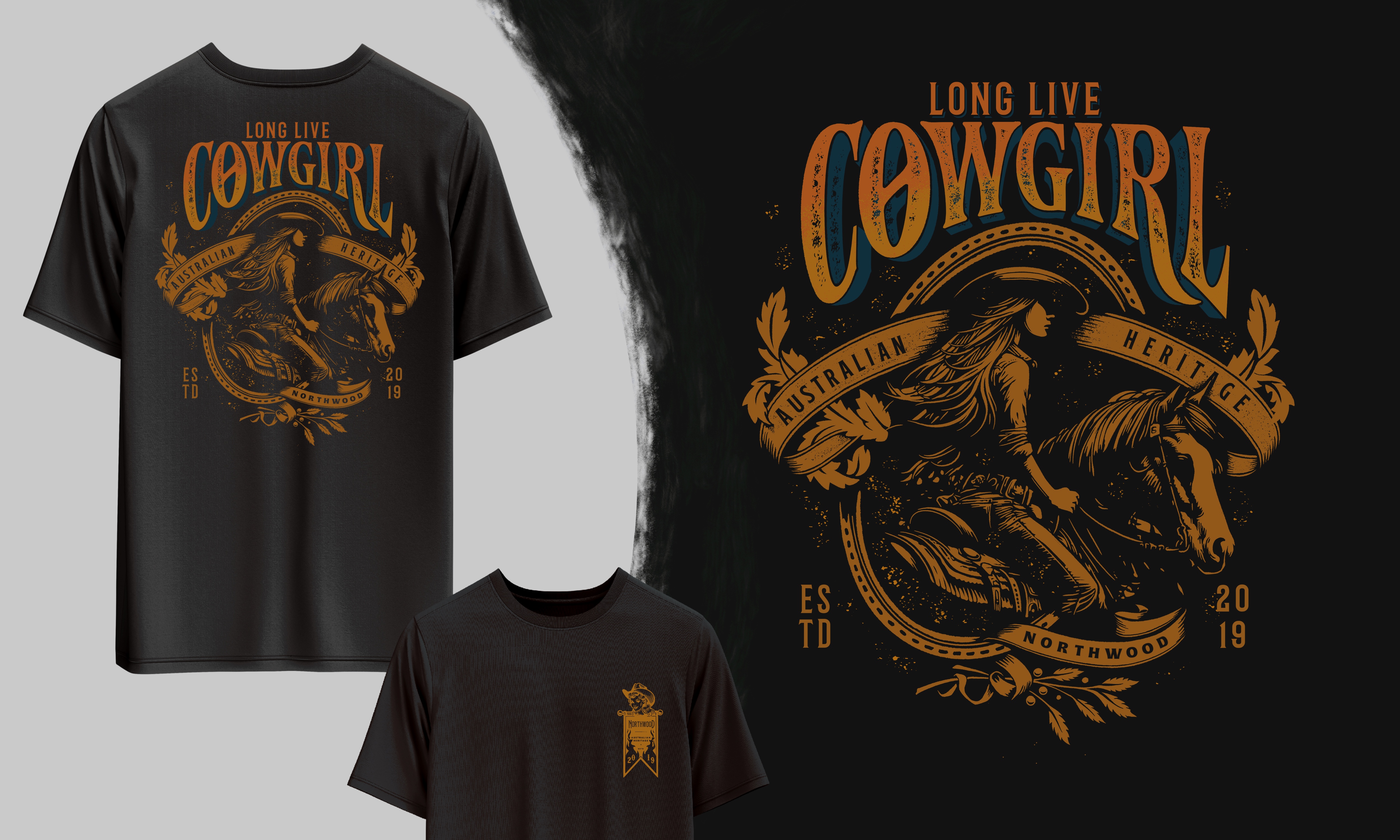 Apparel Design by Letterdot for Northwood Australia  | Design #37168530