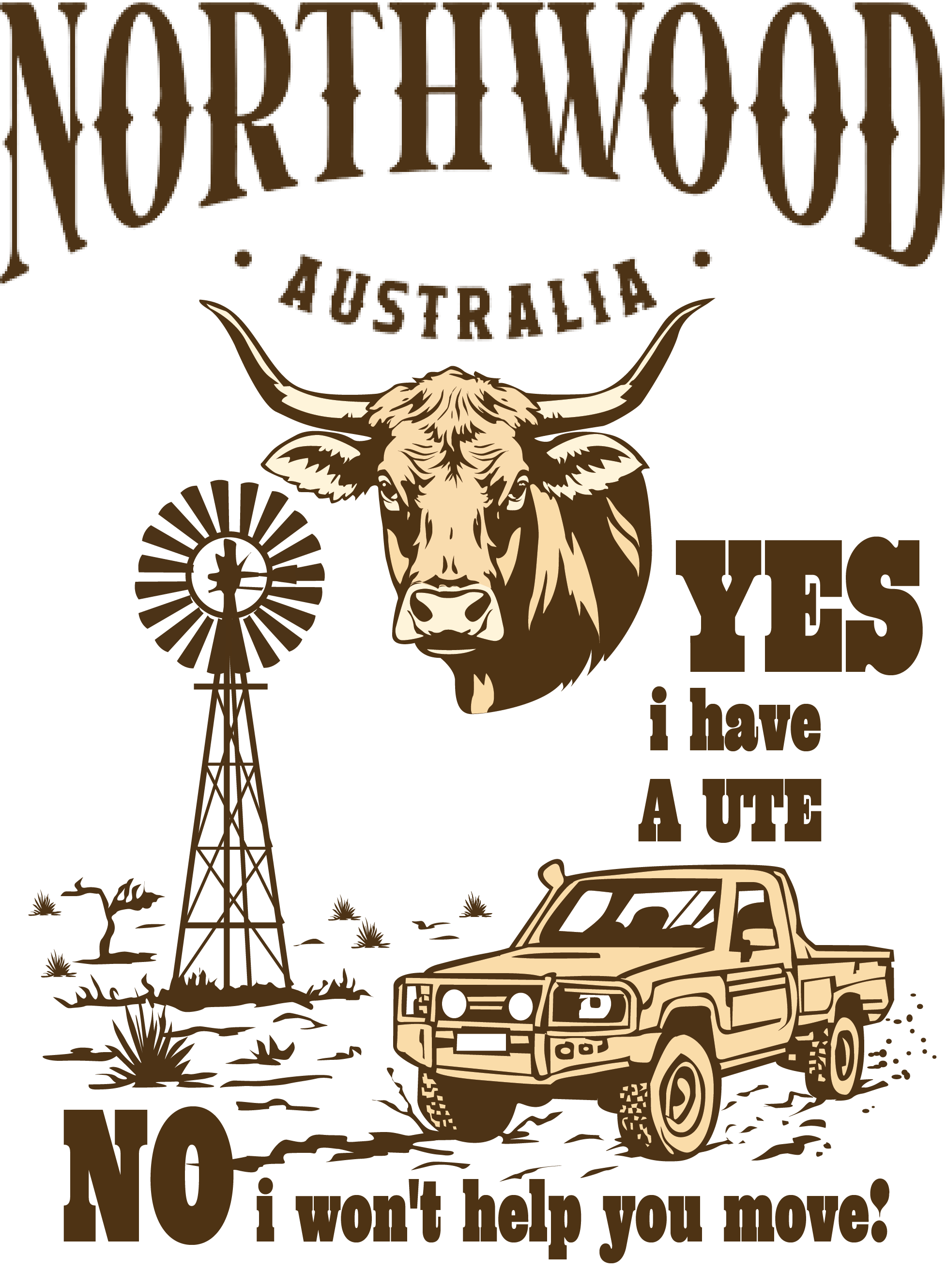 Bekleidung-Design von QWERTY graphics für Northwood Australia  | Design #37186090