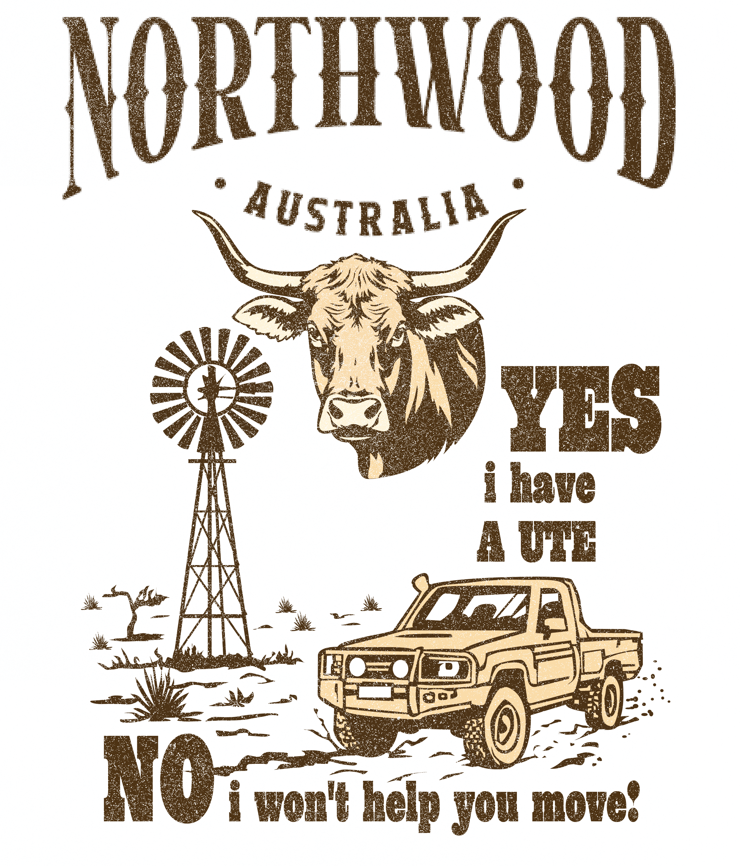 Bekleidung-Design von QWERTY graphics für Northwood Australia  | Design #37186091