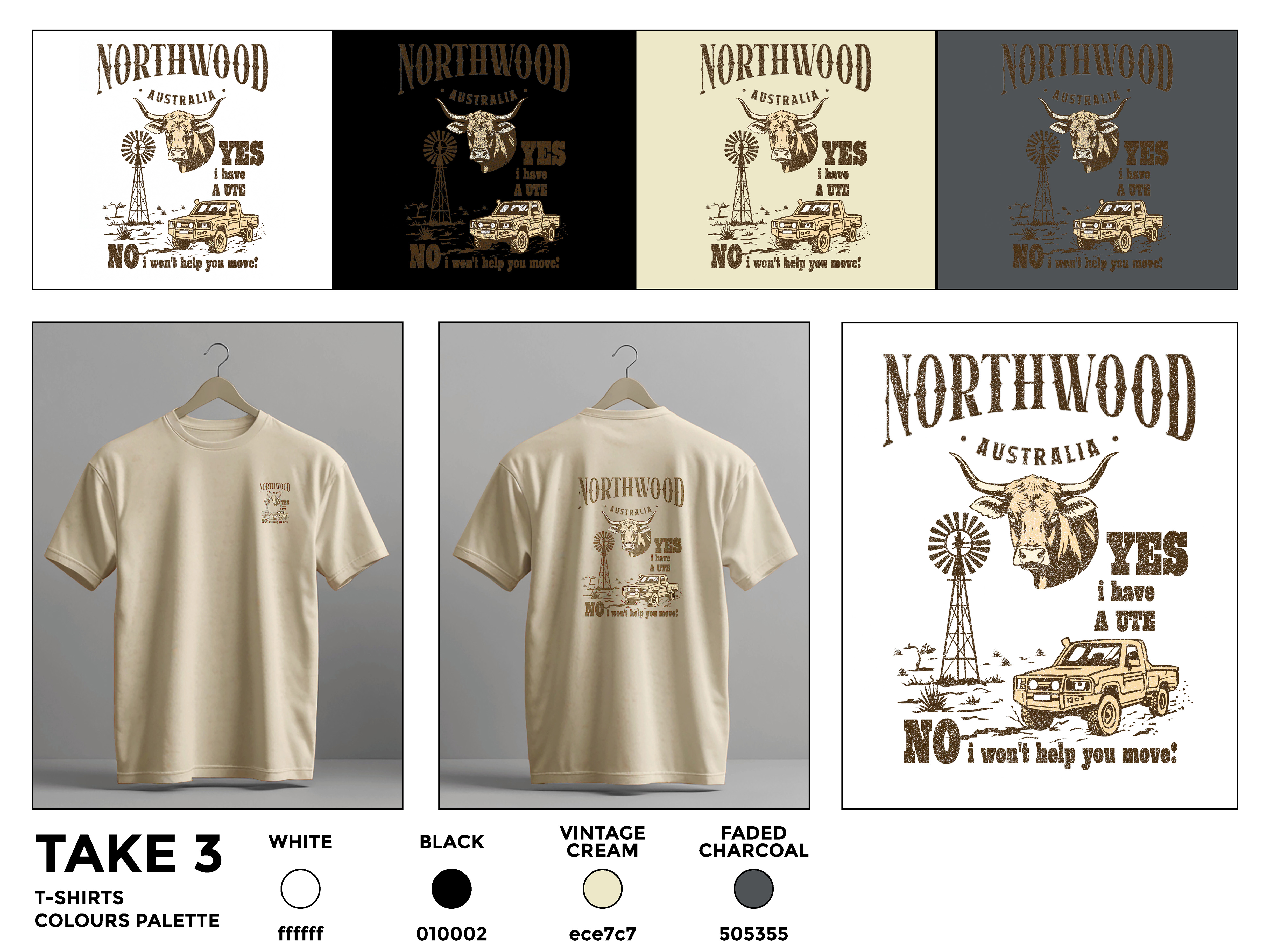 Bekleidung-Design von QWERTY graphics für Northwood Australia  | Design #37186092