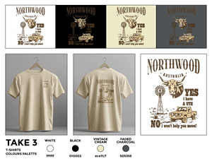 Bekleidung-Design von QWERTY graphics für Northwood Australia  | Design: #37186092