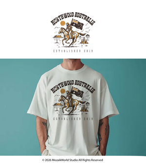 Bekleidung-Design von Mozaikworld Studio für Northwood Australia  | Design: #37028140