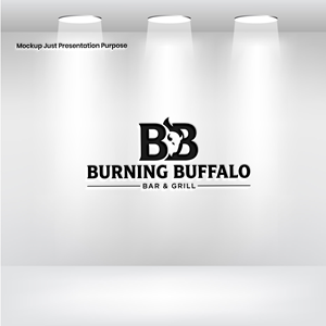 Logo Design by Pixel Foundry for The Burning Buffalo Bar & Grill | Design: #37074537