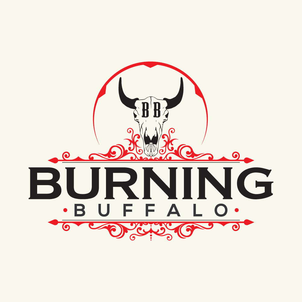 Logo Design by Suvendu.S for The Burning Buffalo Bar & Grill | Design #37096599