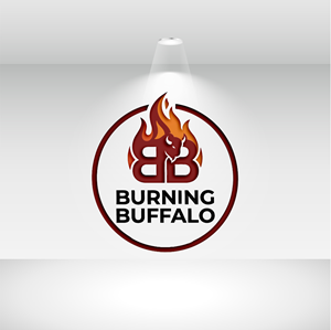 Logo Design by Robi-The Child for The Burning Buffalo Bar & Grill | Design: #37080087