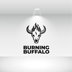 Logo Design by Robi-The Child for The Burning Buffalo Bar & Grill | Design: #37080863