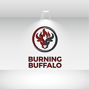 Logo Design by Robi-The Child for The Burning Buffalo Bar & Grill | Design: #37080876