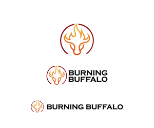 Logo Design by James J. for The Burning Buffalo Bar & Grill | Design: #37054914