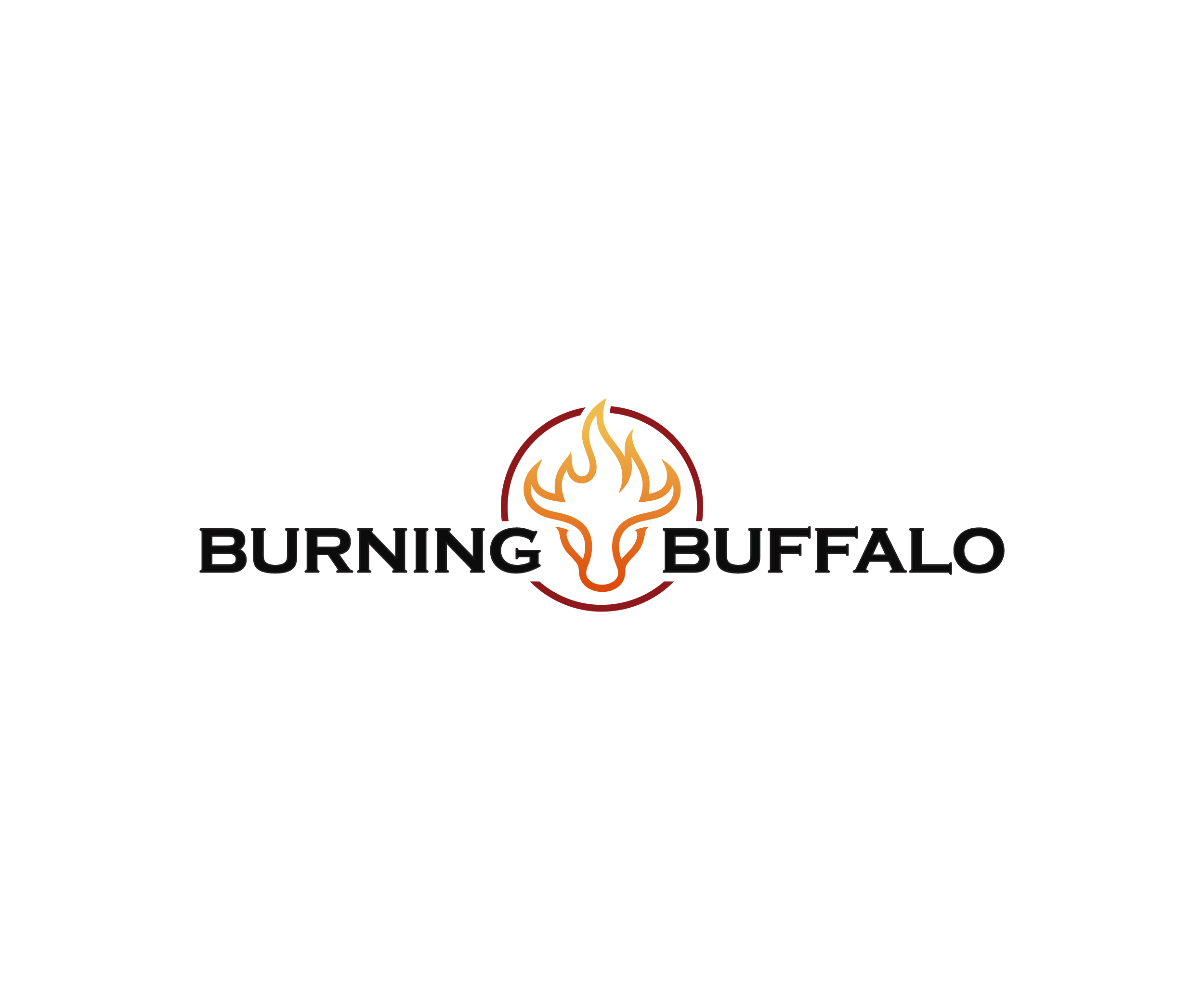 Logo Design by James J. for The Burning Buffalo Bar & Grill | Design #37054940