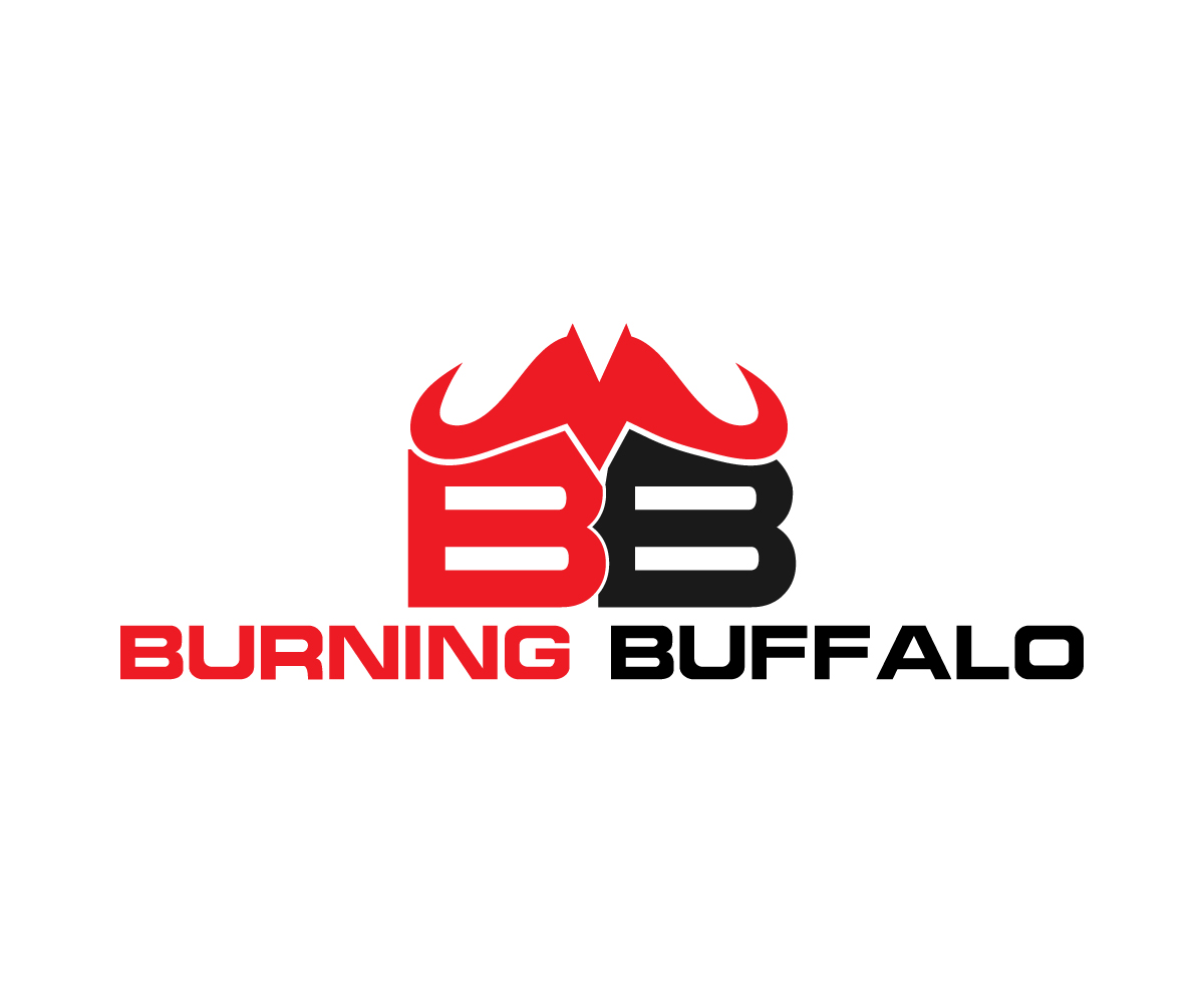 Logo Design by JANNAT AKTHER for The Burning Buffalo Bar & Grill | Design #37081520