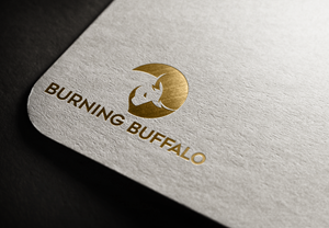 Logo Design by JANNAT AKTHER for The Burning Buffalo Bar & Grill | Design: #37081523