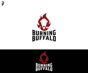 Logo Design by poisonvectors for The Burning Buffalo Bar & Grill | Design: #37083282
