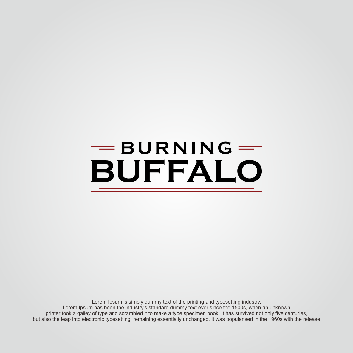 Logo Design by ander sky dc for The Burning Buffalo Bar & Grill | Design #37068257