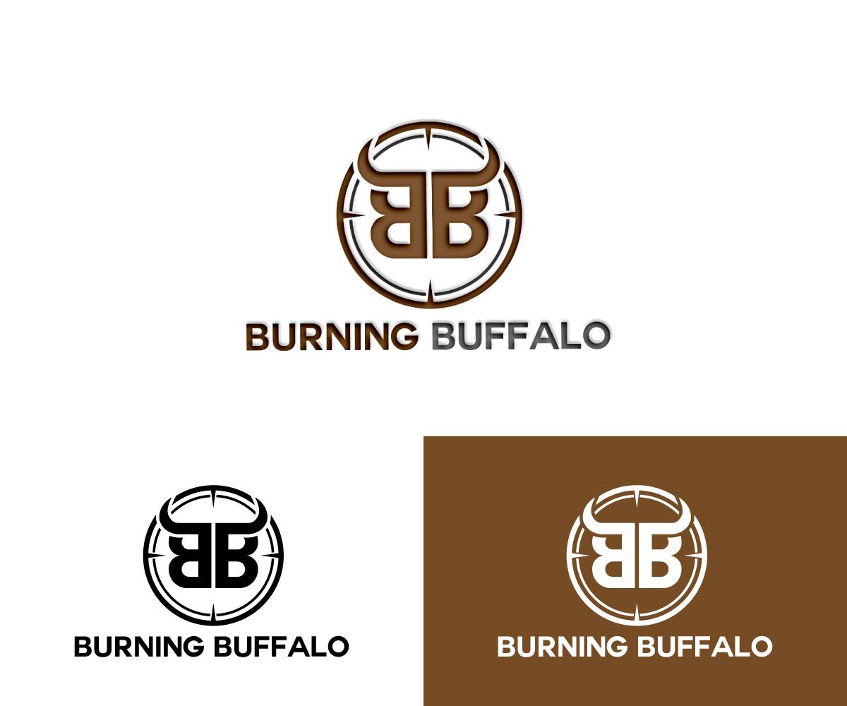 Logo Design by Dollar man for The Burning Buffalo Bar & Grill | Design #37074752