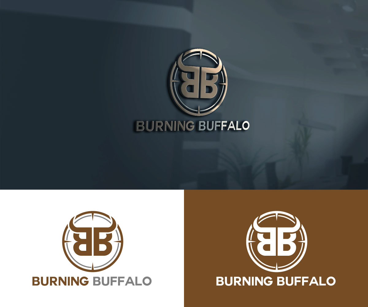 Logo Design by Dollar man for The Burning Buffalo Bar & Grill | Design #37074753