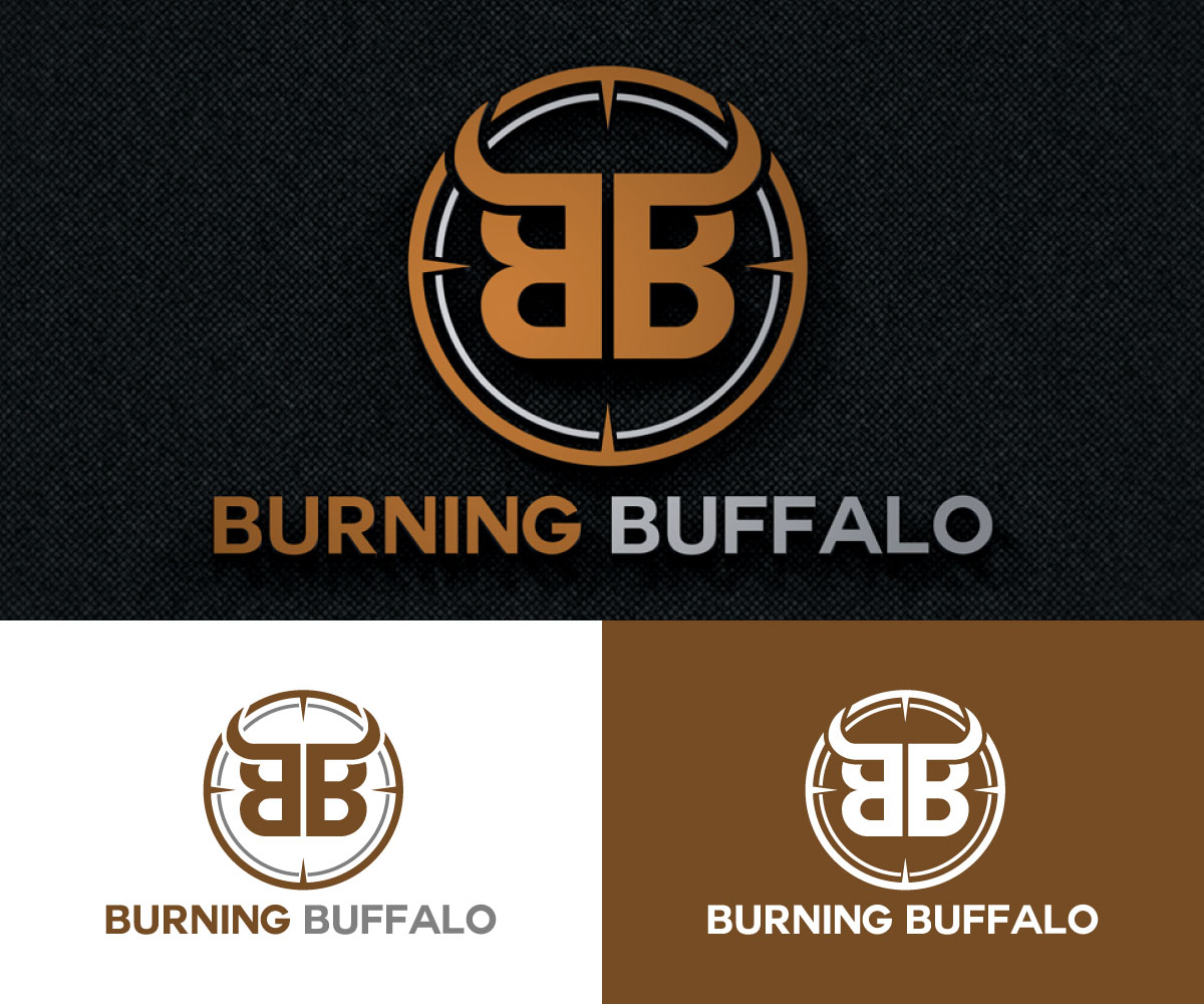 Logo Design by Dollar man for The Burning Buffalo Bar & Grill | Design #37074754