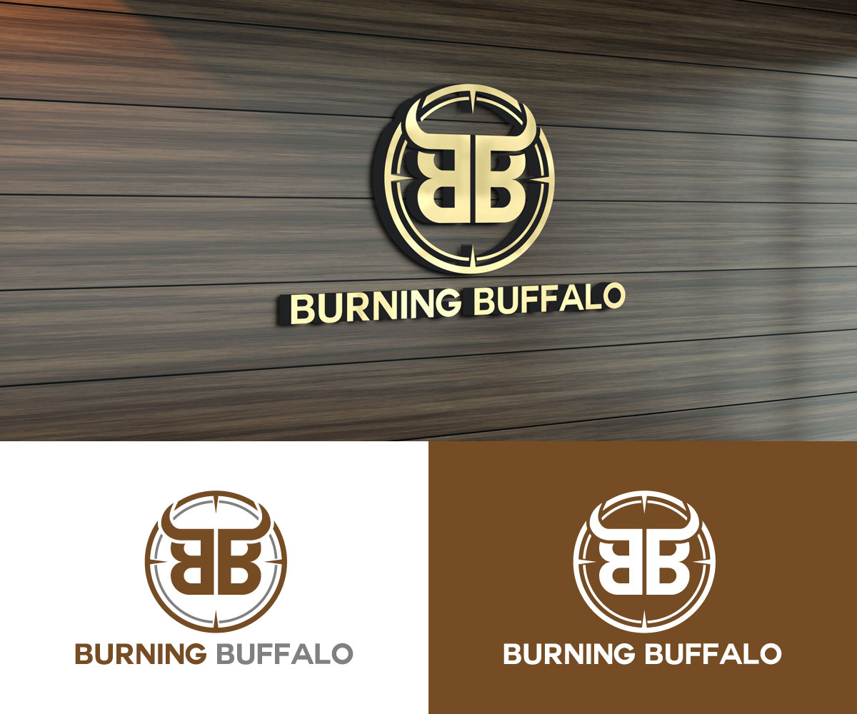 Logo Design by Dollar man for The Burning Buffalo Bar & Grill | Design #37074755