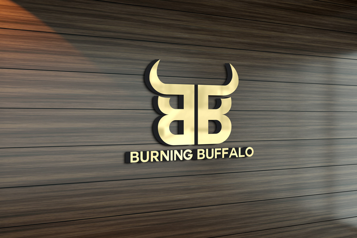 Logo Design by Dollar man for The Burning Buffalo Bar & Grill | Design #37074758
