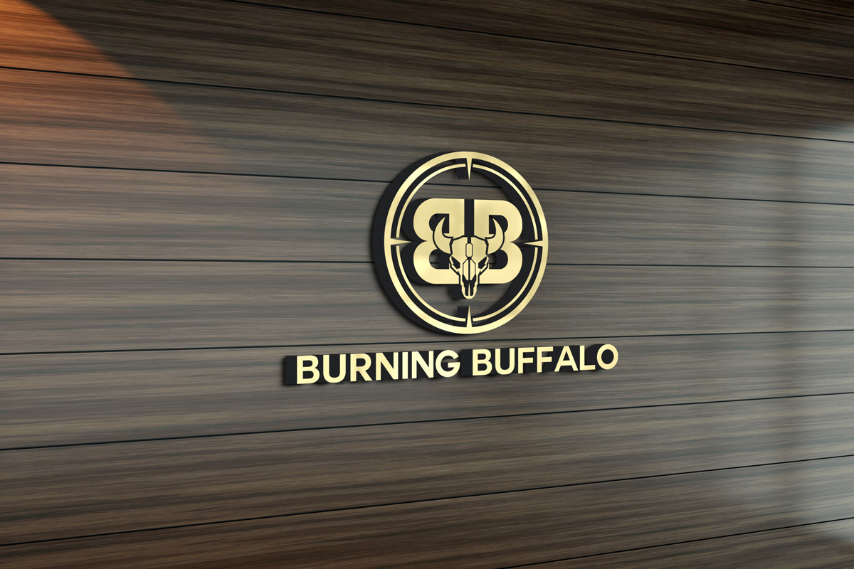 Logo Design by Dollar man for The Burning Buffalo Bar & Grill | Design #37074775