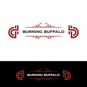 Logo Design by skylart28 for The Burning Buffalo Bar & Grill | Design: #37068604