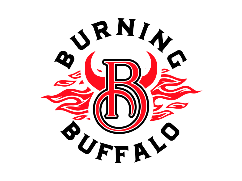 Logo Design by Arie Yanto for The Burning Buffalo Bar & Grill | Design #37085703