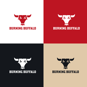 Logo Design by WooowTech for The Burning Buffalo Bar & Grill | Design #37083083